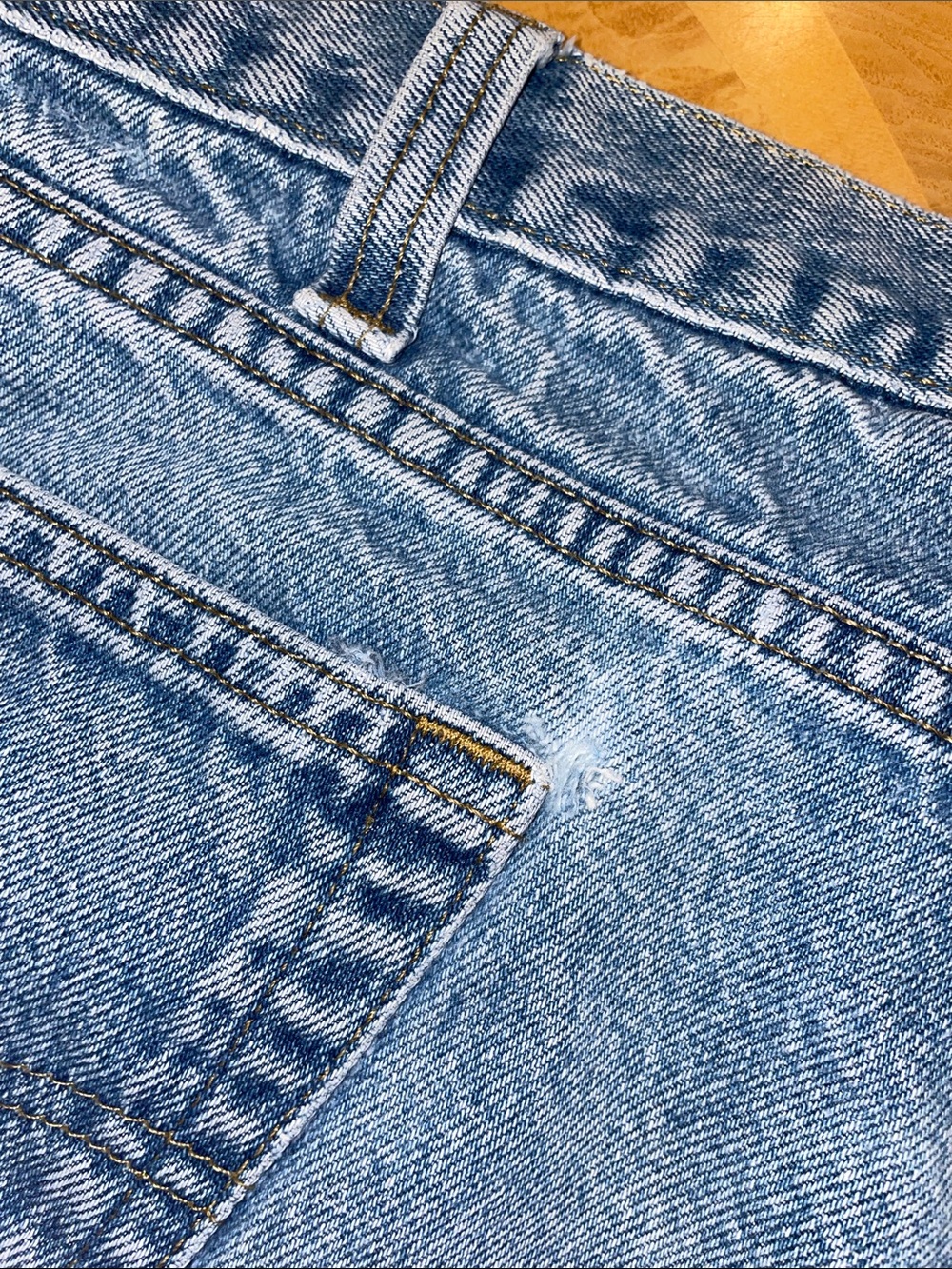 Carhartt Men's Light Wash Straight Jeans Size 40x32 - Picture 16 of 16